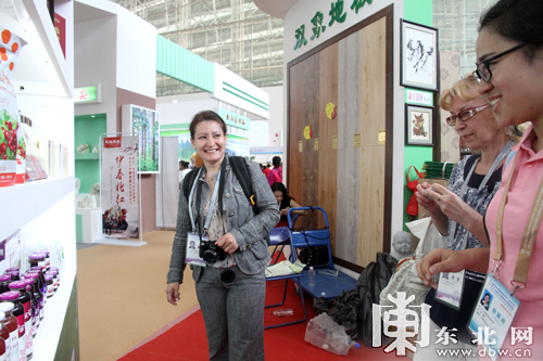 黑森借助国家级展会平台树立龙江绿色食品(图1)