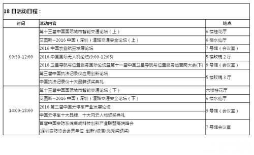 2016深圳国际无人机展会日程权威发布(图4)