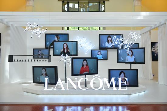 Lanc?me兰蔻全球形象代言人艺术肖像展览区