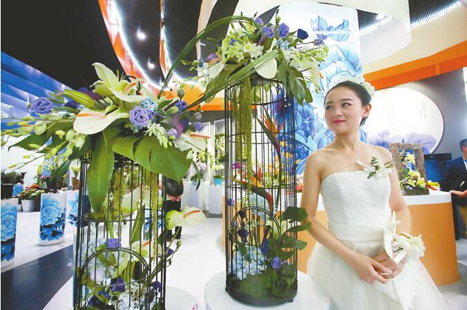 第六届山东省花卉博览会 赏花泡汤吃美食(图2) 赏花泡汤吃美食 第六届山东省花卉博览会在商河开幕